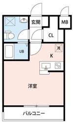 シャンブル英美Ⅳの物件間取画像